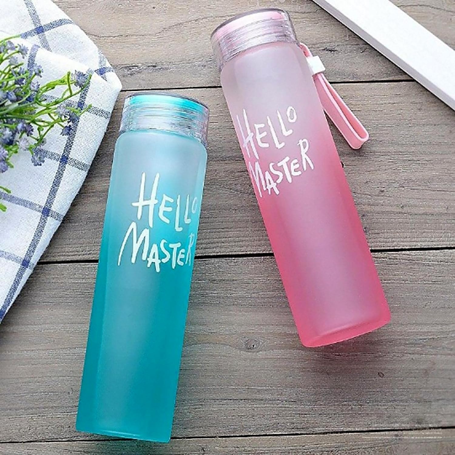 Motivational Glass Water Bottle Colorful potable Water Glass Bottle With Rubber Band, Daily Intake Hourly Water Bottle to Ensure You Drink Enough Water Throughout The Day Reusable Cycling Gym, Workout Fitness Bottle Motivational Glass Water Bottle Colorful potable Water Glass Bottle With Rubber Band, Daily Intake Hourly Water Bottle to Ensure You Drink Enough Water Throughout The Day Reusable Cycling Gym, Workout Fitness Bottle
